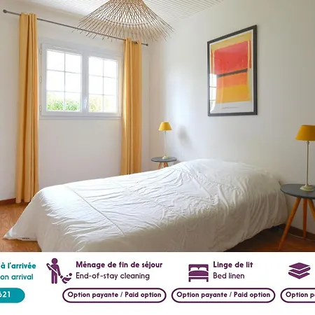Maison Conviviale Pour 8 Avec Jardin à Casa de Férias Noirmoutier-en-l'Ile