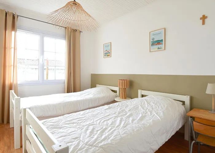 Maison Conviviale Pour 8 Avec Jardin à Noirmoutier-en-l'Ile